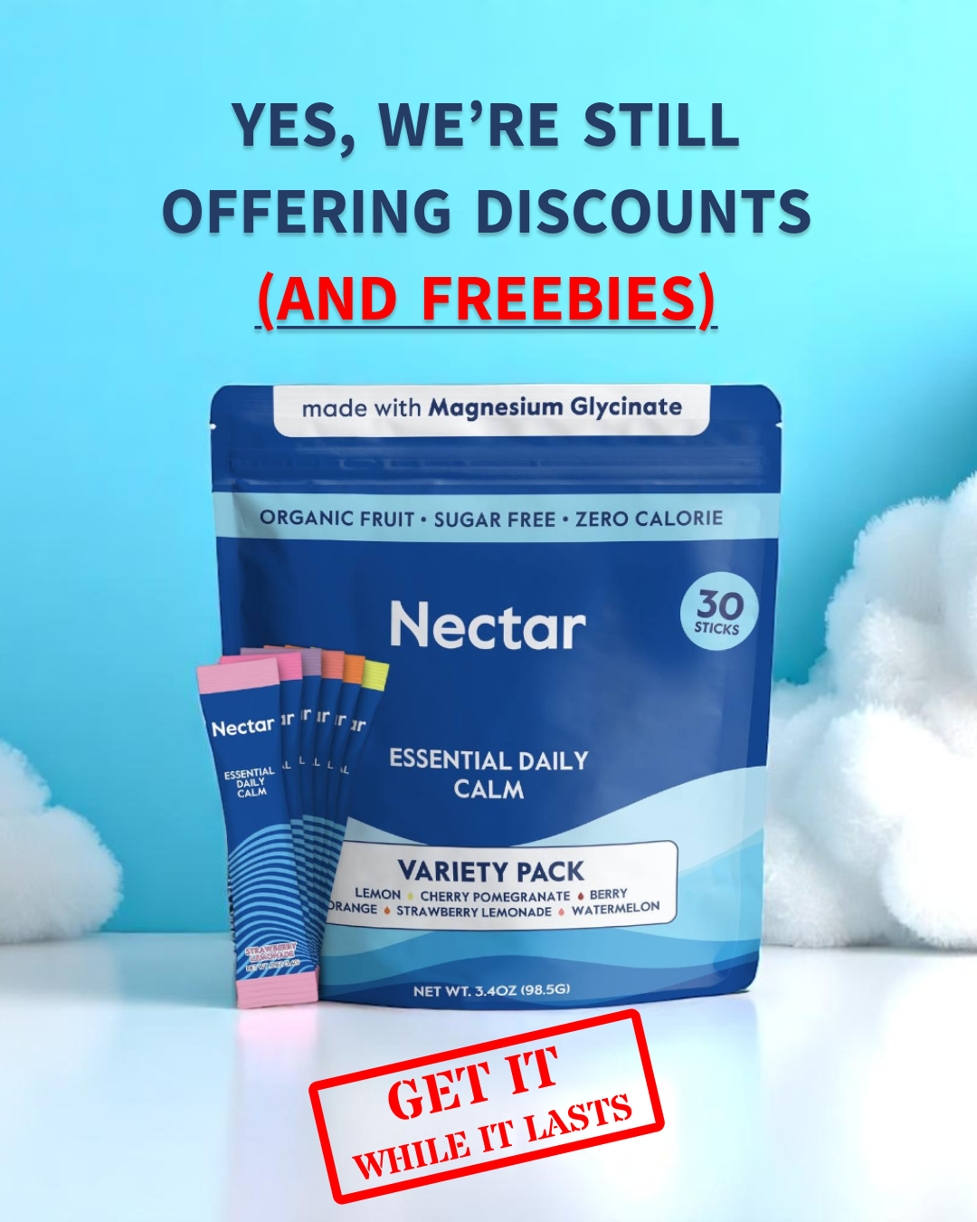 Nectar Calm Facebook ad