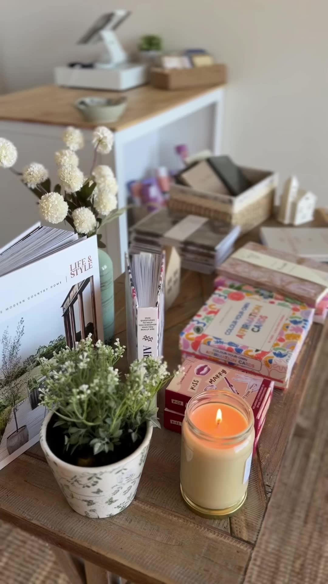 Milkwick Home Fragrance Facebook ad: Warehouse Shop NOW OPEN