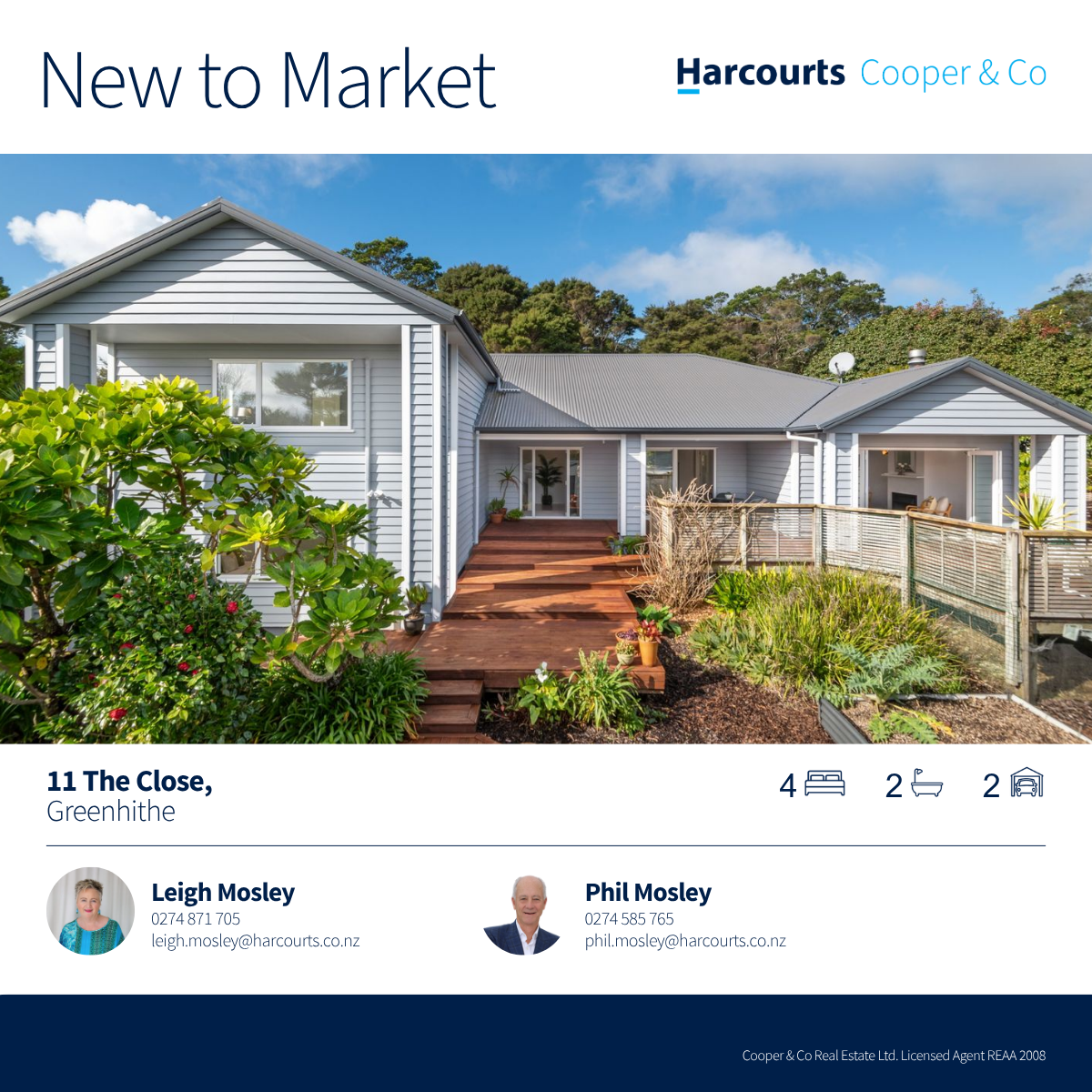Harcourts Cooper & Co Real Estate Facebook ad
