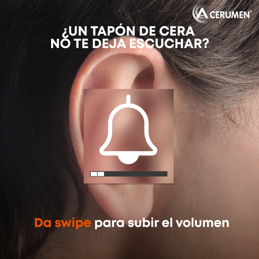 Clic a Tu Salud Facebook ad: Usa A-Cerumen de tres a cuatro días para…