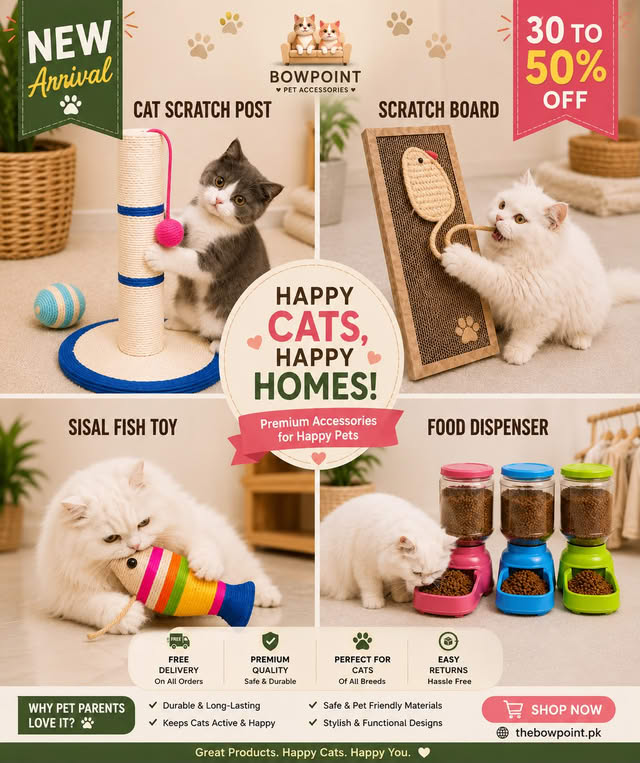The Bow point ~ (Pet accessories) Facebook ad
