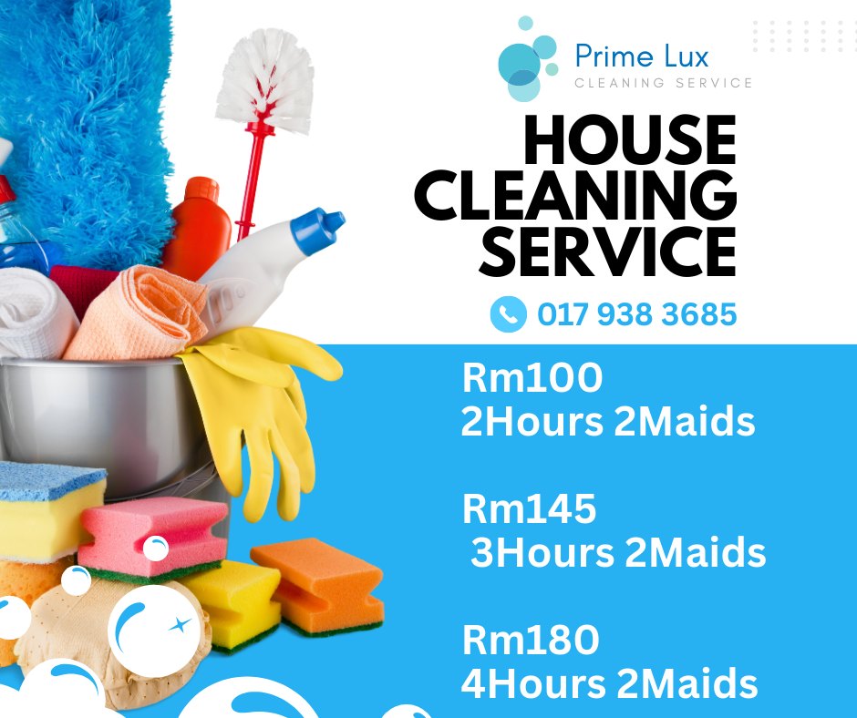 Prime Lux Cleaning Services Facebook ad