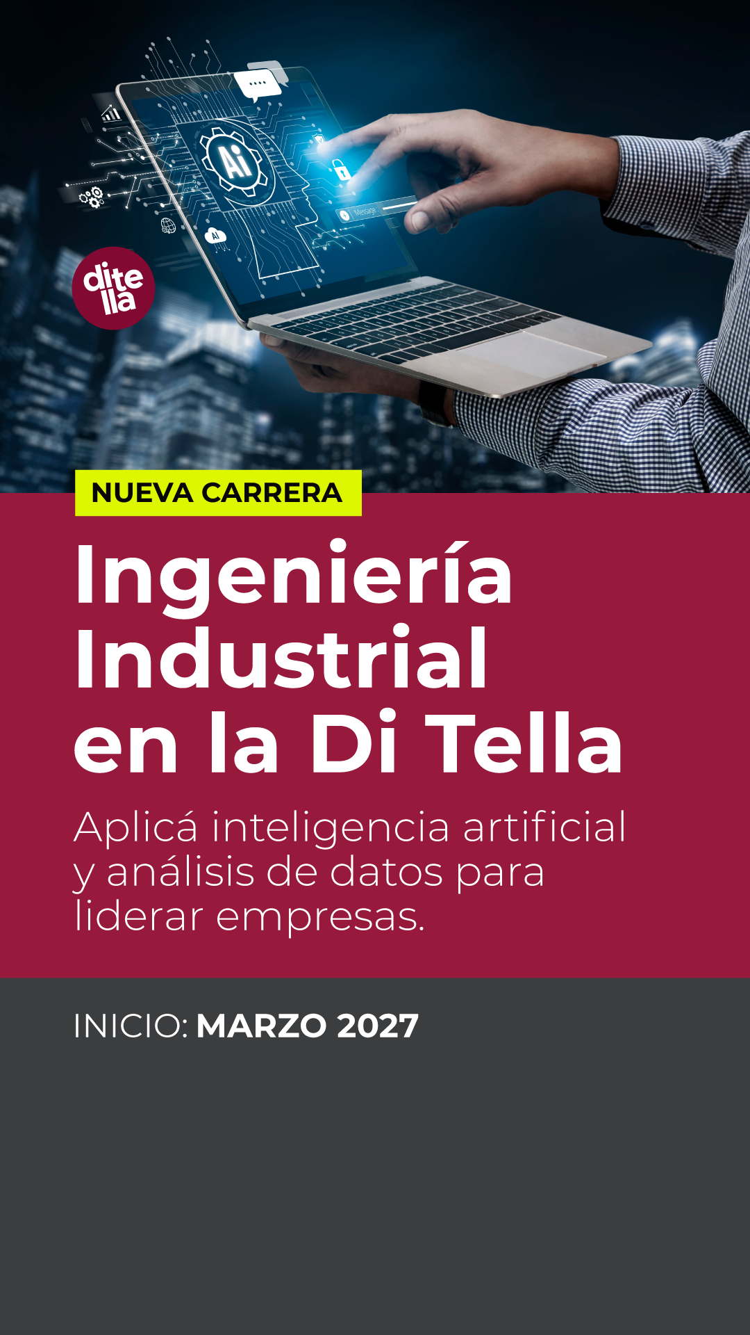 Universidad Torcuato Di Tella Facebook ad