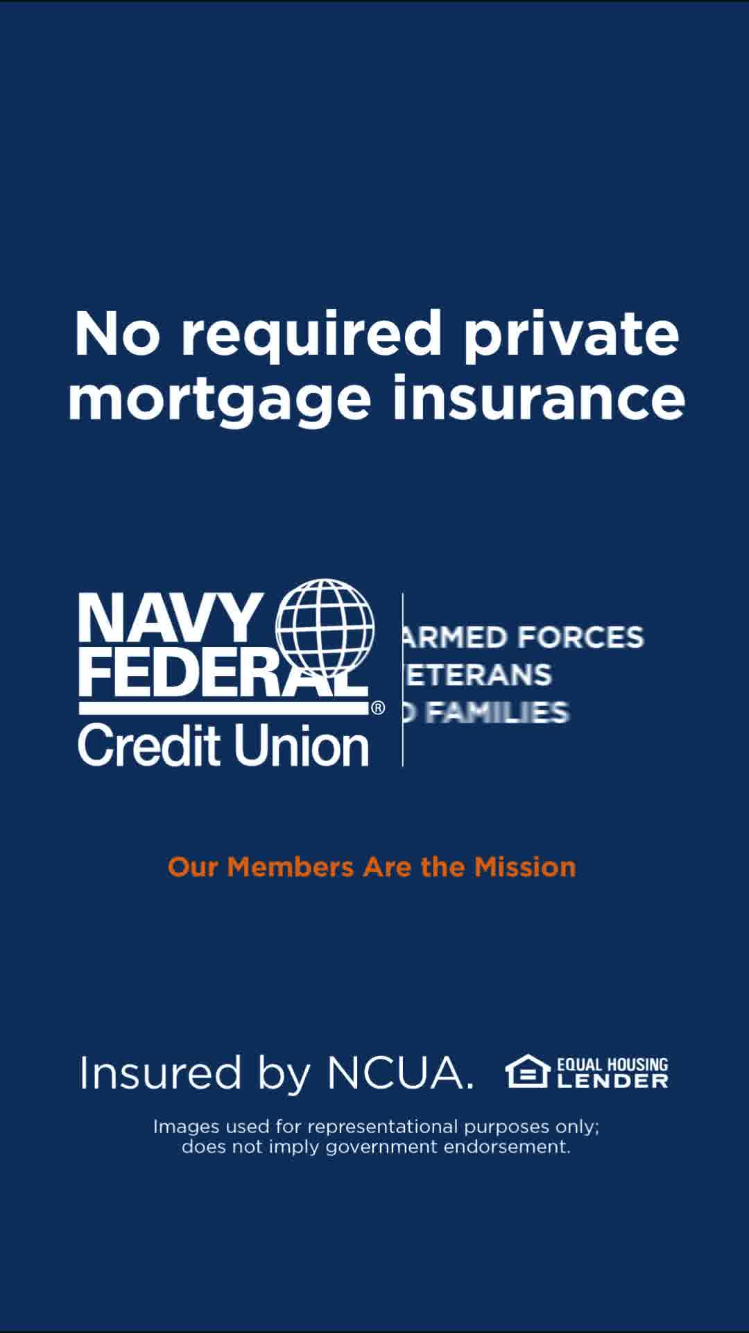 Navy Federal Credit Union Facebook ad: Save every month