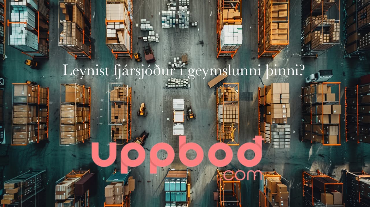Uppbod.com Facebook ad: Stafræn Uppboð fyrir alla