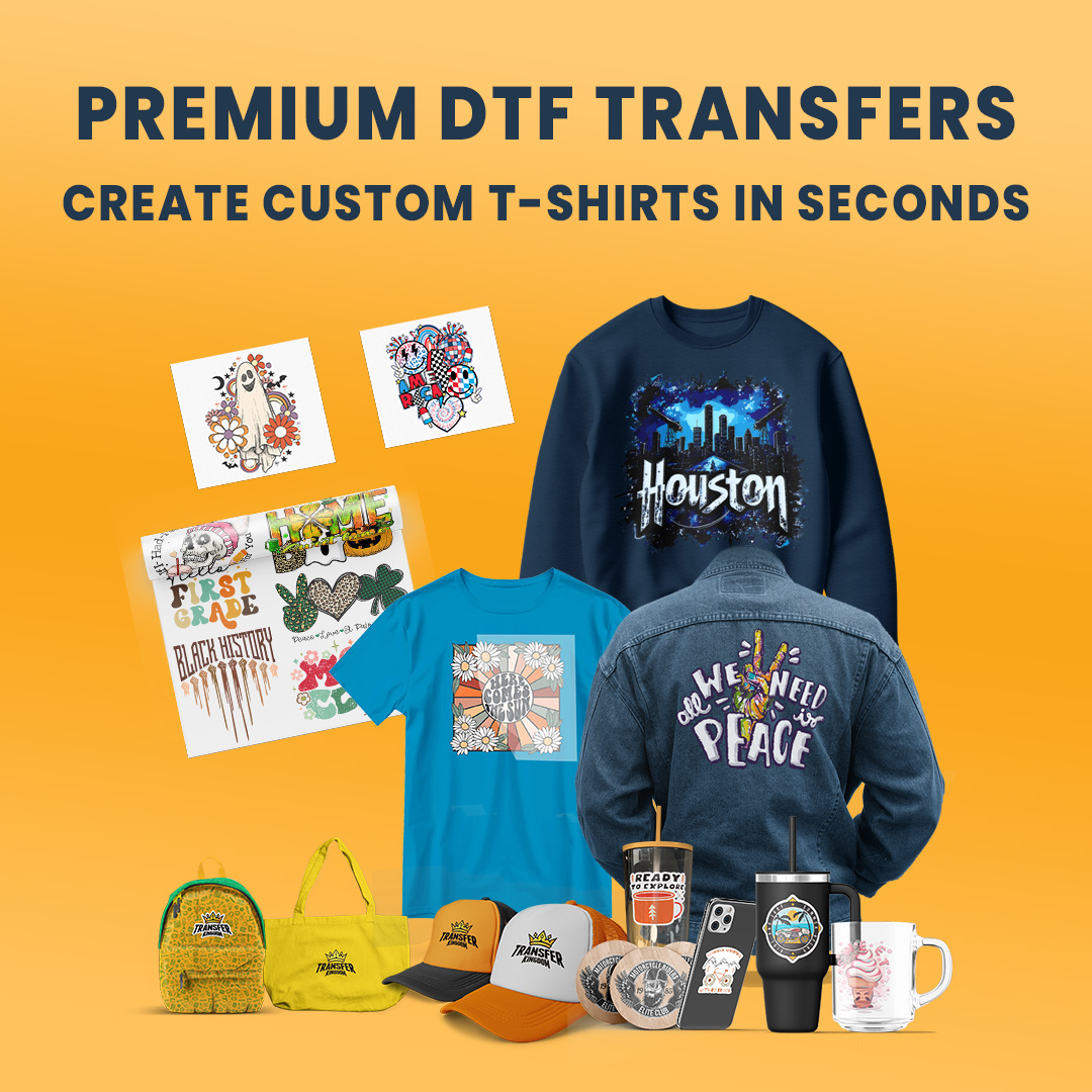 TransferKingdom Facebook ad: Say Goodbye To Dull & Muddy DTF Prints