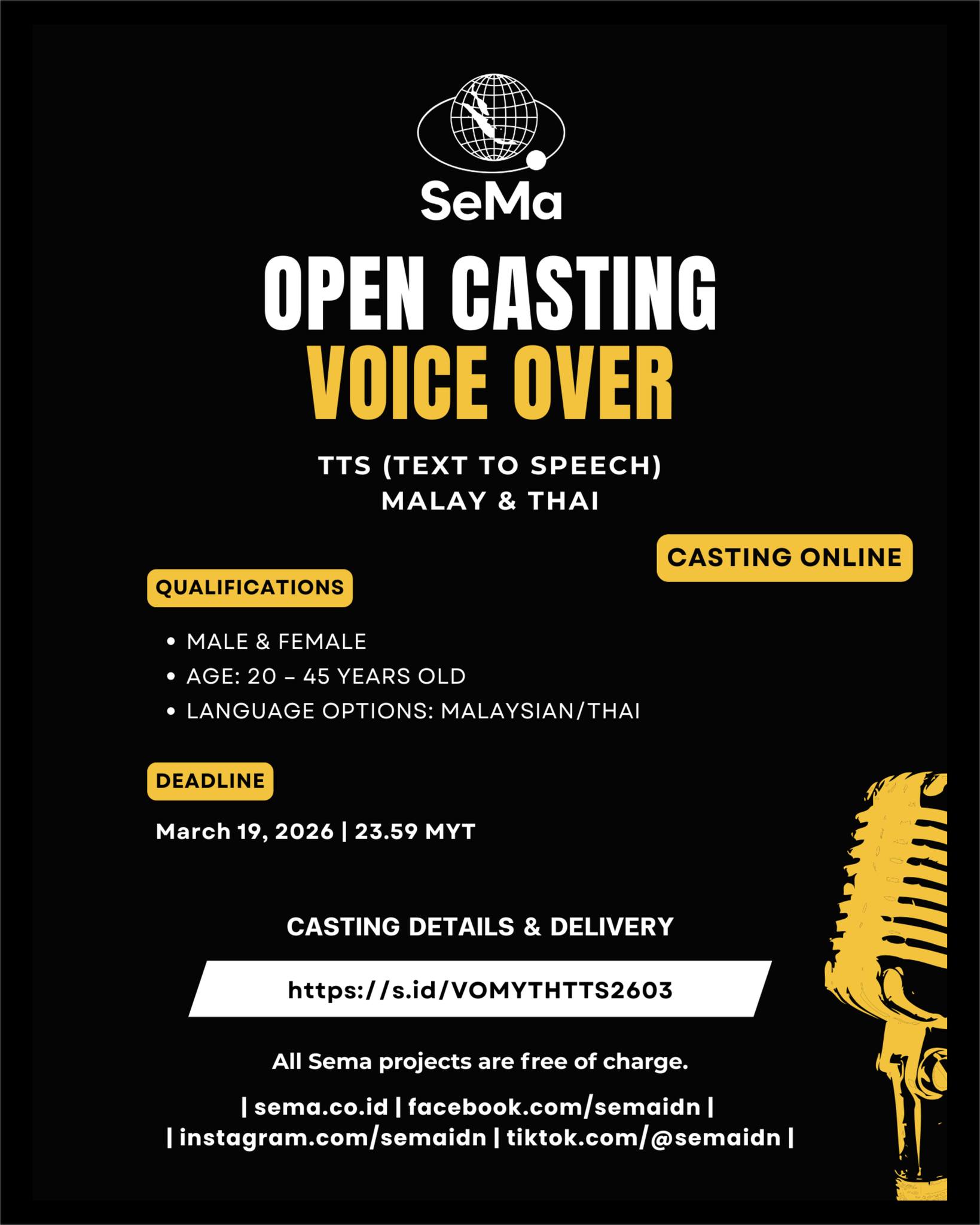 PT Sema Information Technology Services Facebook ad