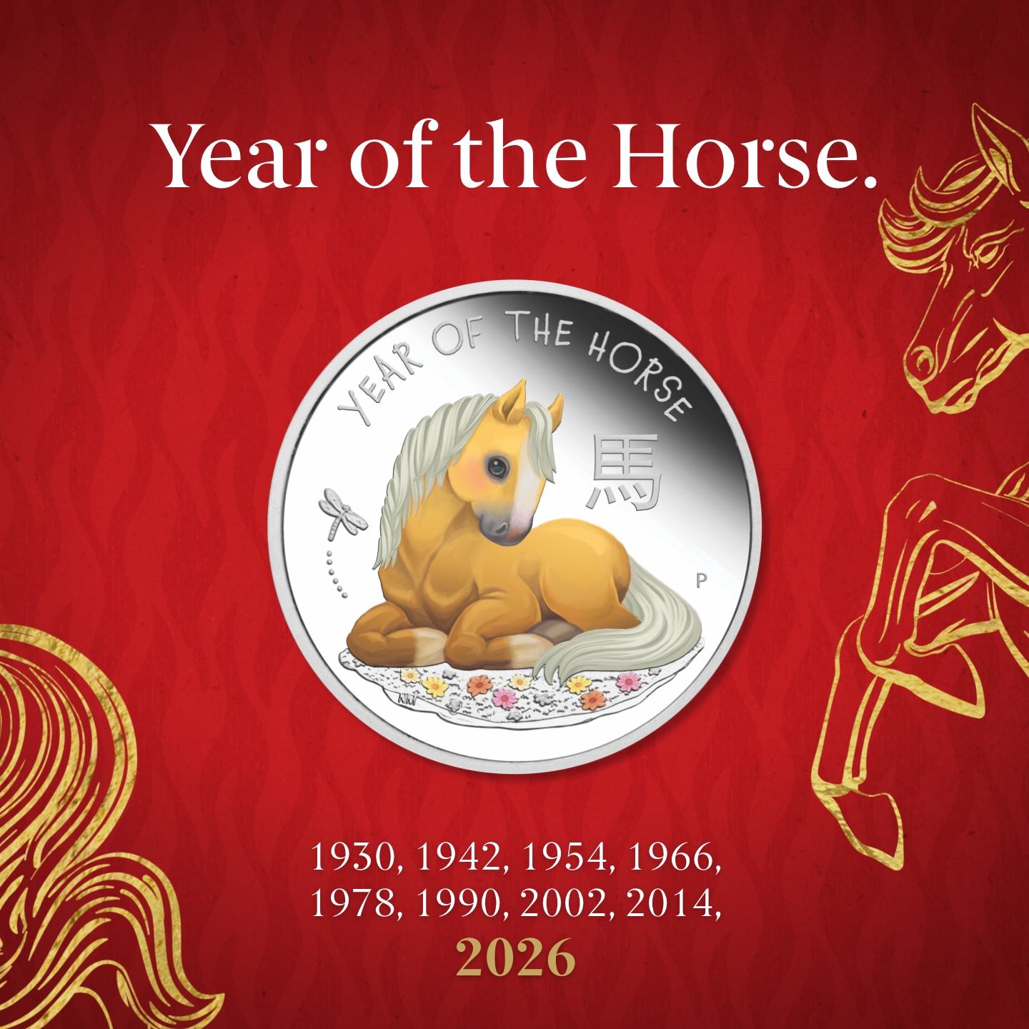 The Perth Mint Facebook ad: Own the tradition.