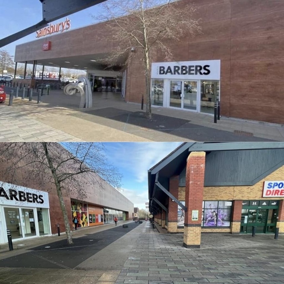 Route 8 Barbers Emersons Green Retail Park Bristol Facebook ad: www.route8barbershop.co.uk