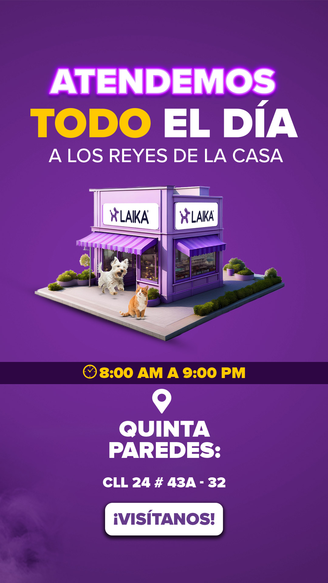 Laika Mascotas Facebook ad