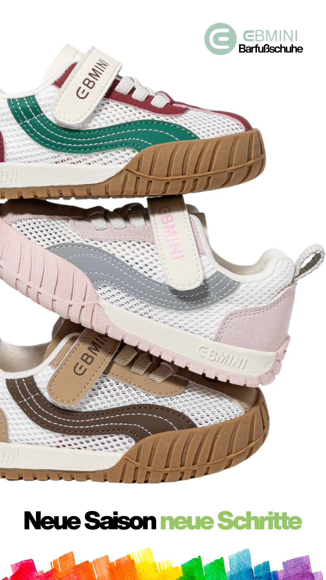 Ebmini - Kinder Barfußschuhe Facebook ad