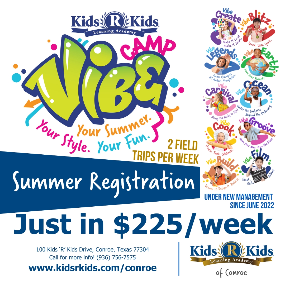 Kids 'R' Kids of Conroe Facebook ad