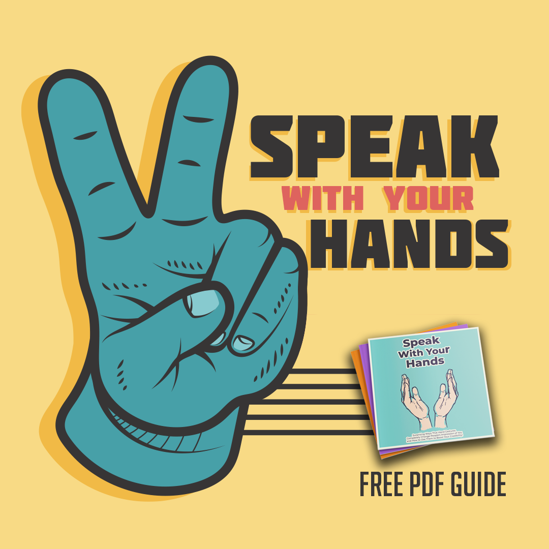 Mighty You Facebook ad: How Hand Gestures Create a Great Impression