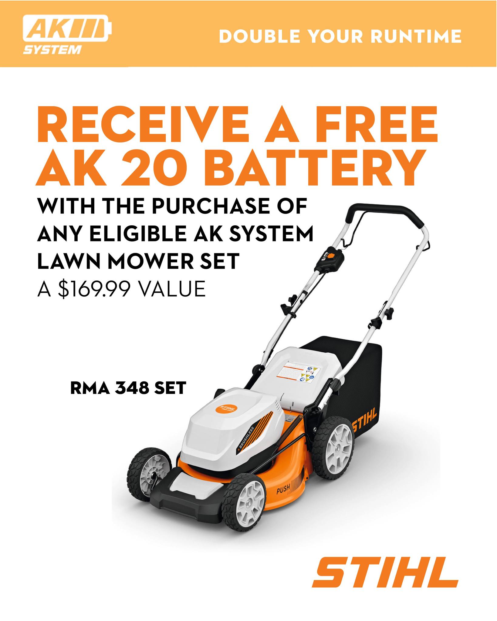 Melvin's ATV Parts & Accessories Ltd Facebook ad: Upgrade your lawn game this spring Get double…
