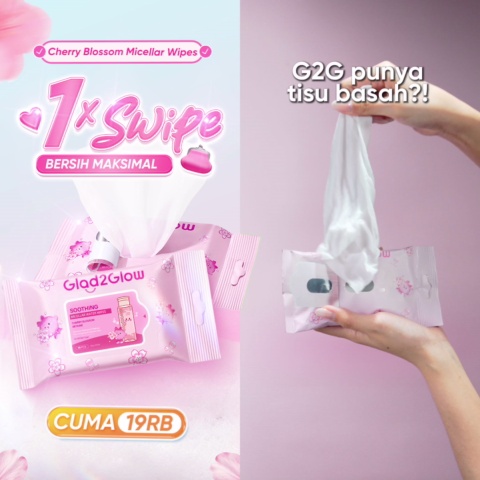 Glad 2 Glow.Indonesia Facebook ad: Clean skin. Calm skin