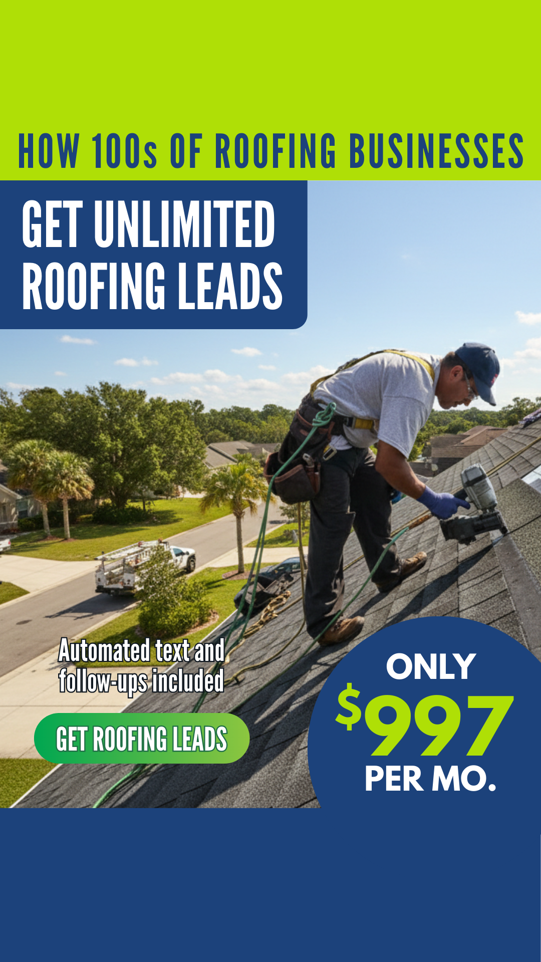 Roofer Grow Facebook ad