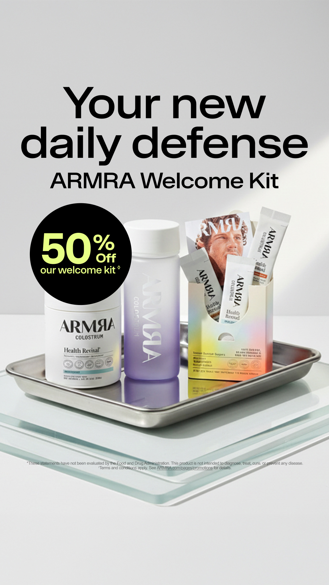 ARMRA Facebook ad