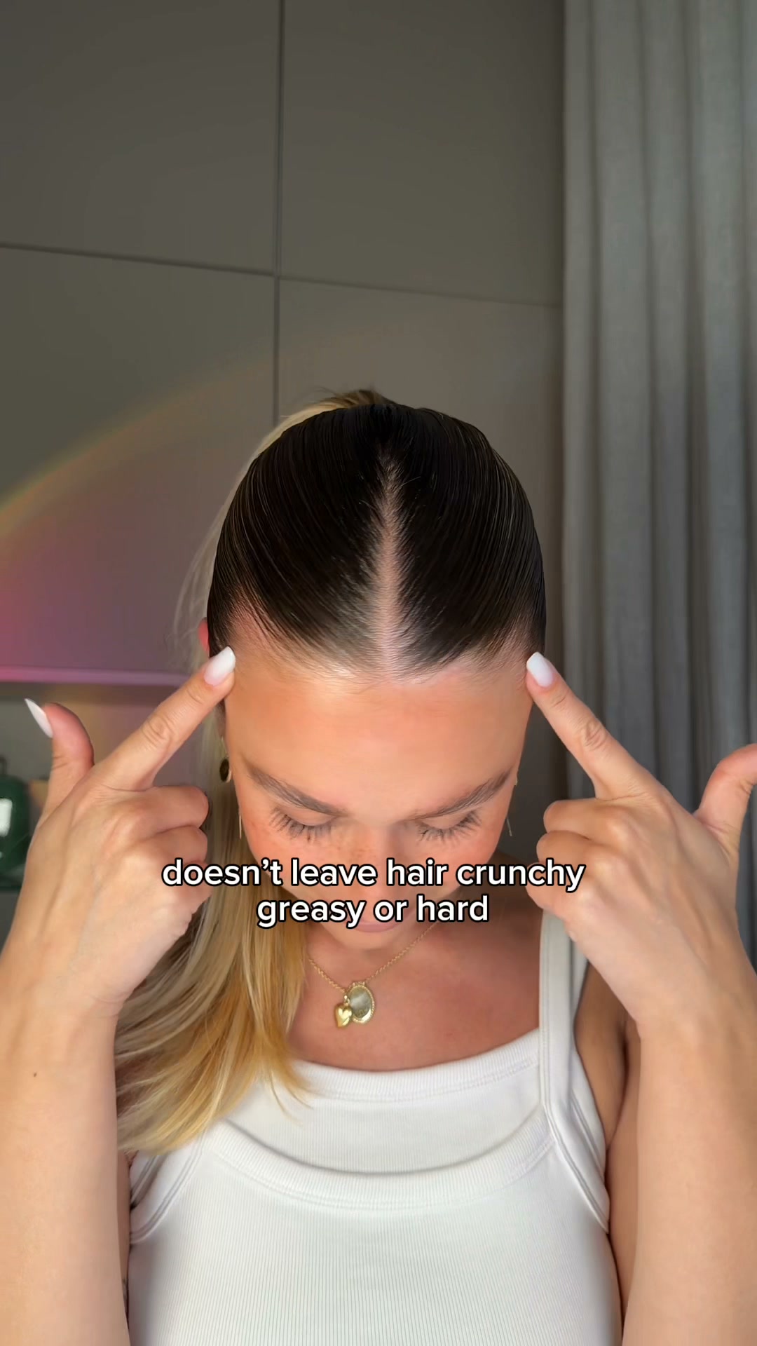 The Smooth Company Facebook ad: Style like a gel, treat like a mask