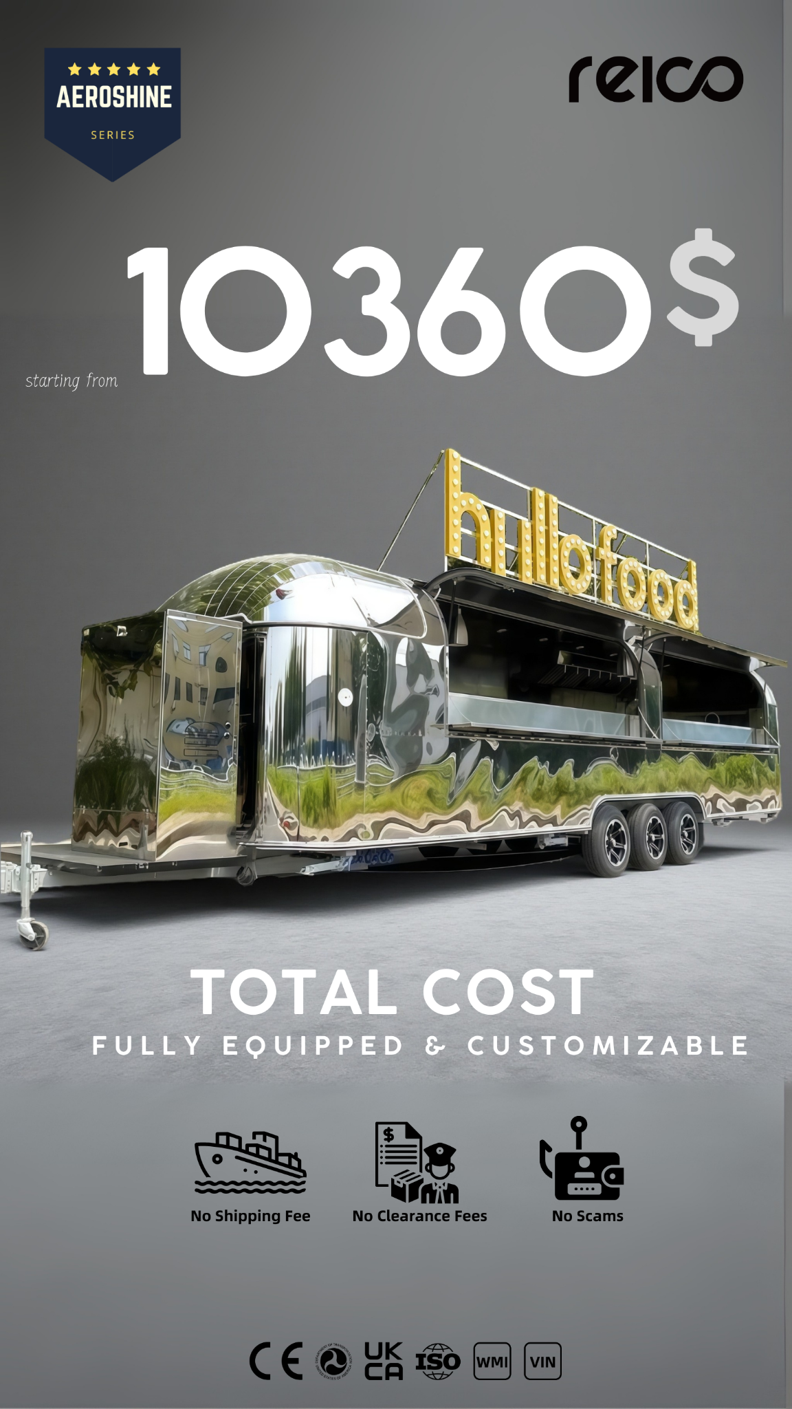 REICO Food Trailer Hub Facebook ad
