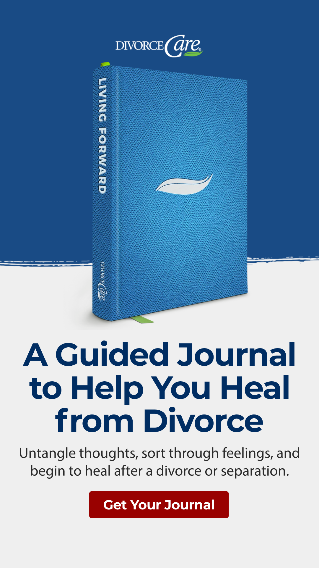 DivorceCare Facebook ad