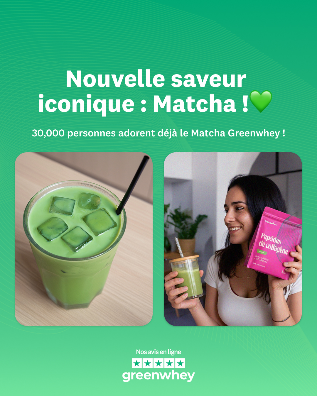 greenwhey Facebook ad