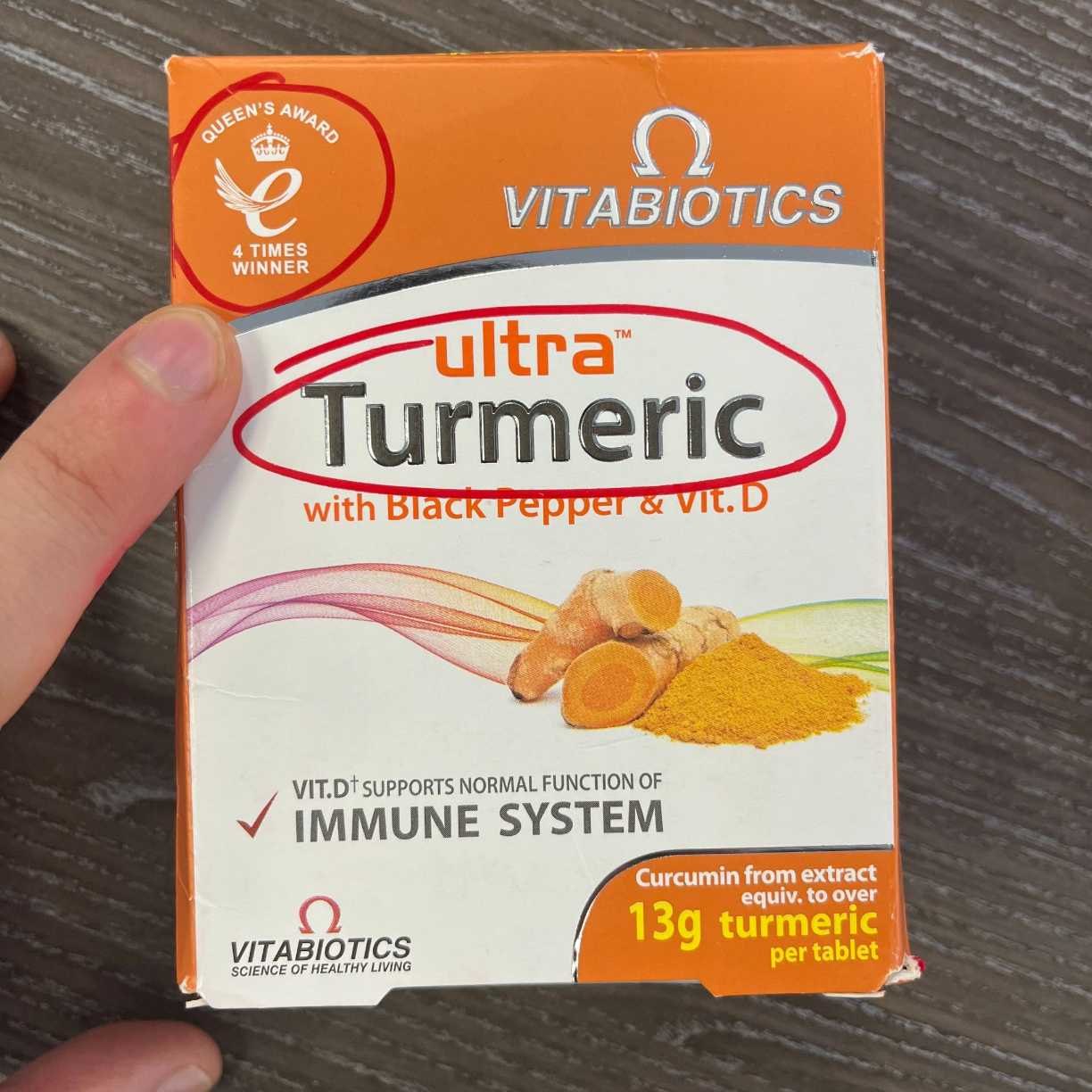 Vitabiotics Facebook ad