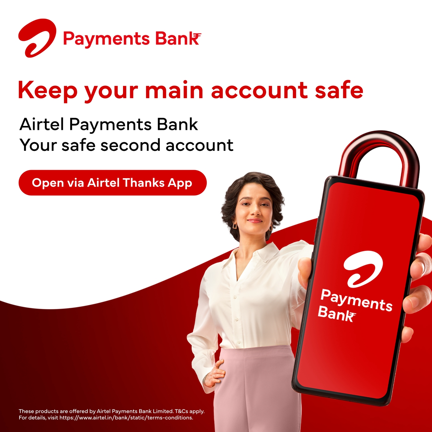Airtel Payments Bank Facebook ad