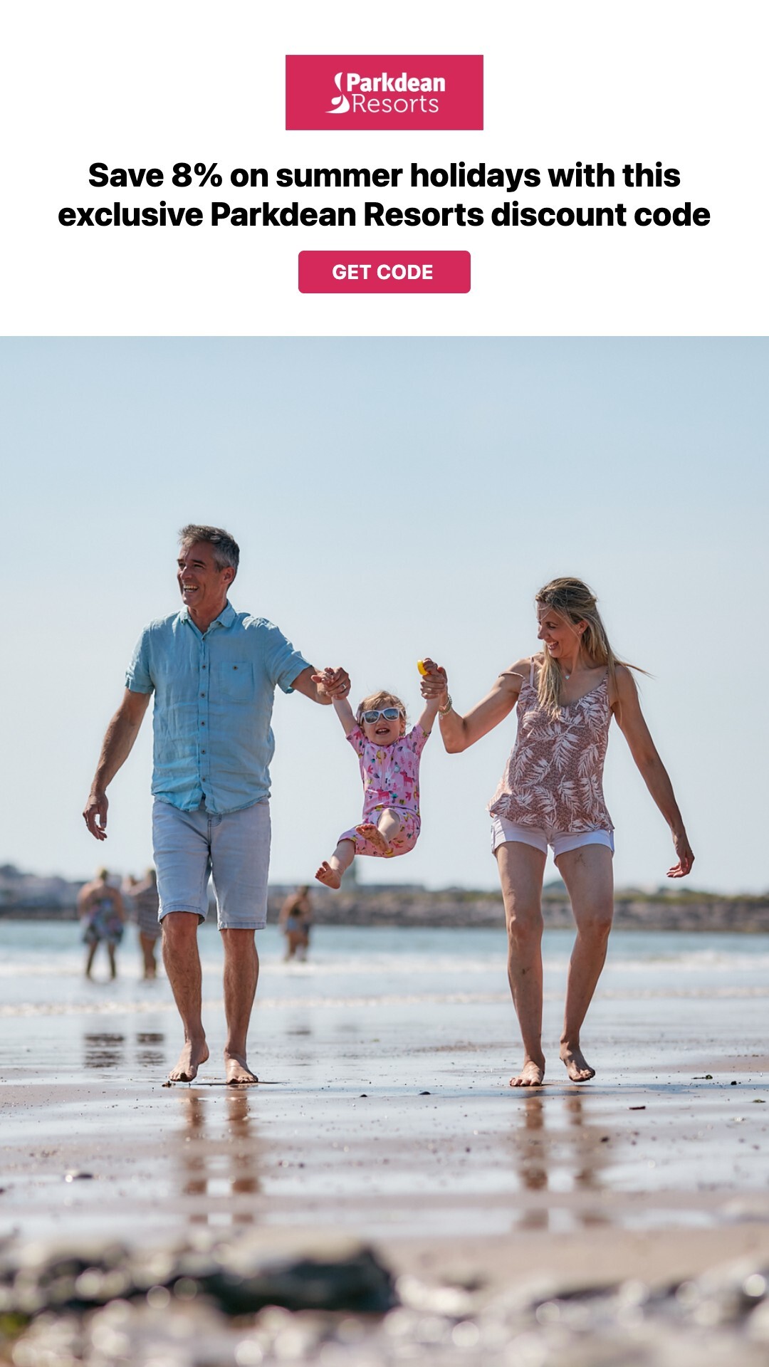 Everything Discounts Facebook ad: Parkdean discount code: £25 OFF in July 2026