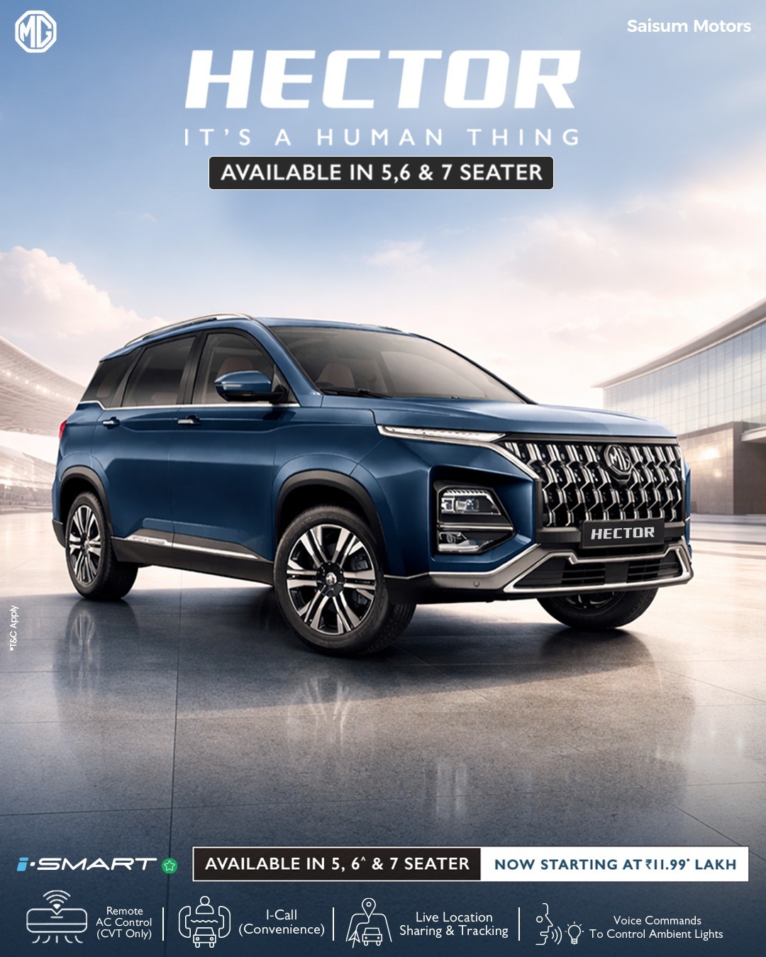 MG Motor Saisum Jaipur Facebook ad
