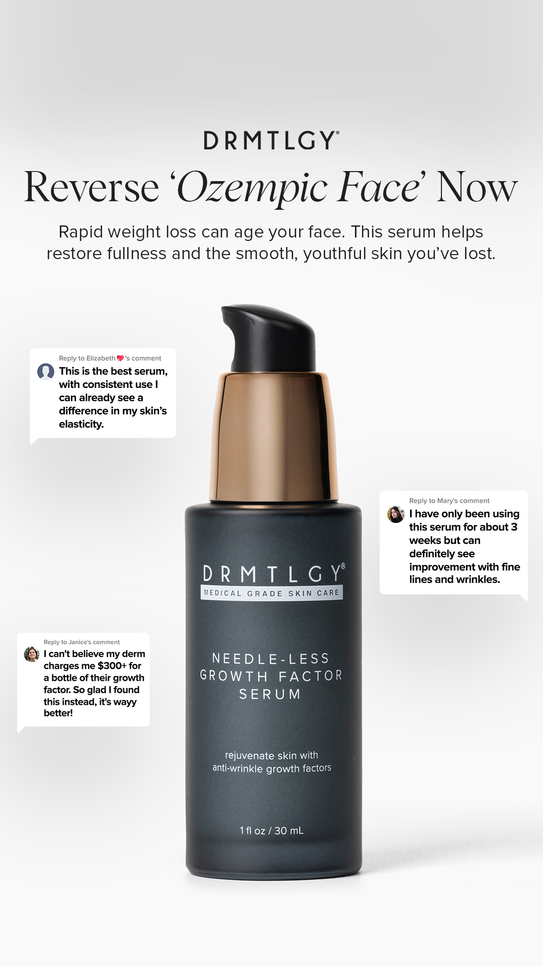 DRMTLGY Facebook ad
