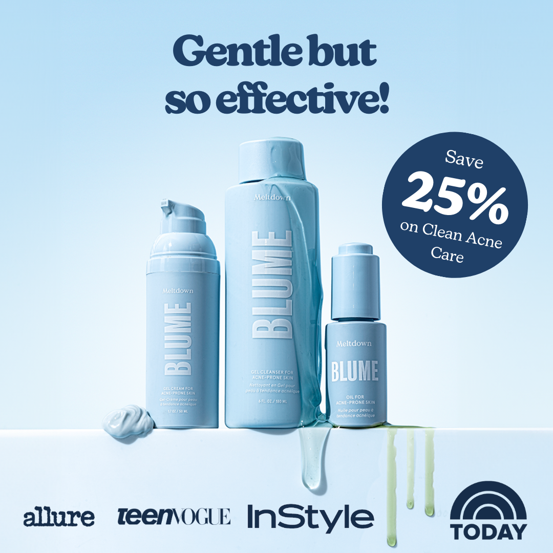 Meet Blume Facebook ad