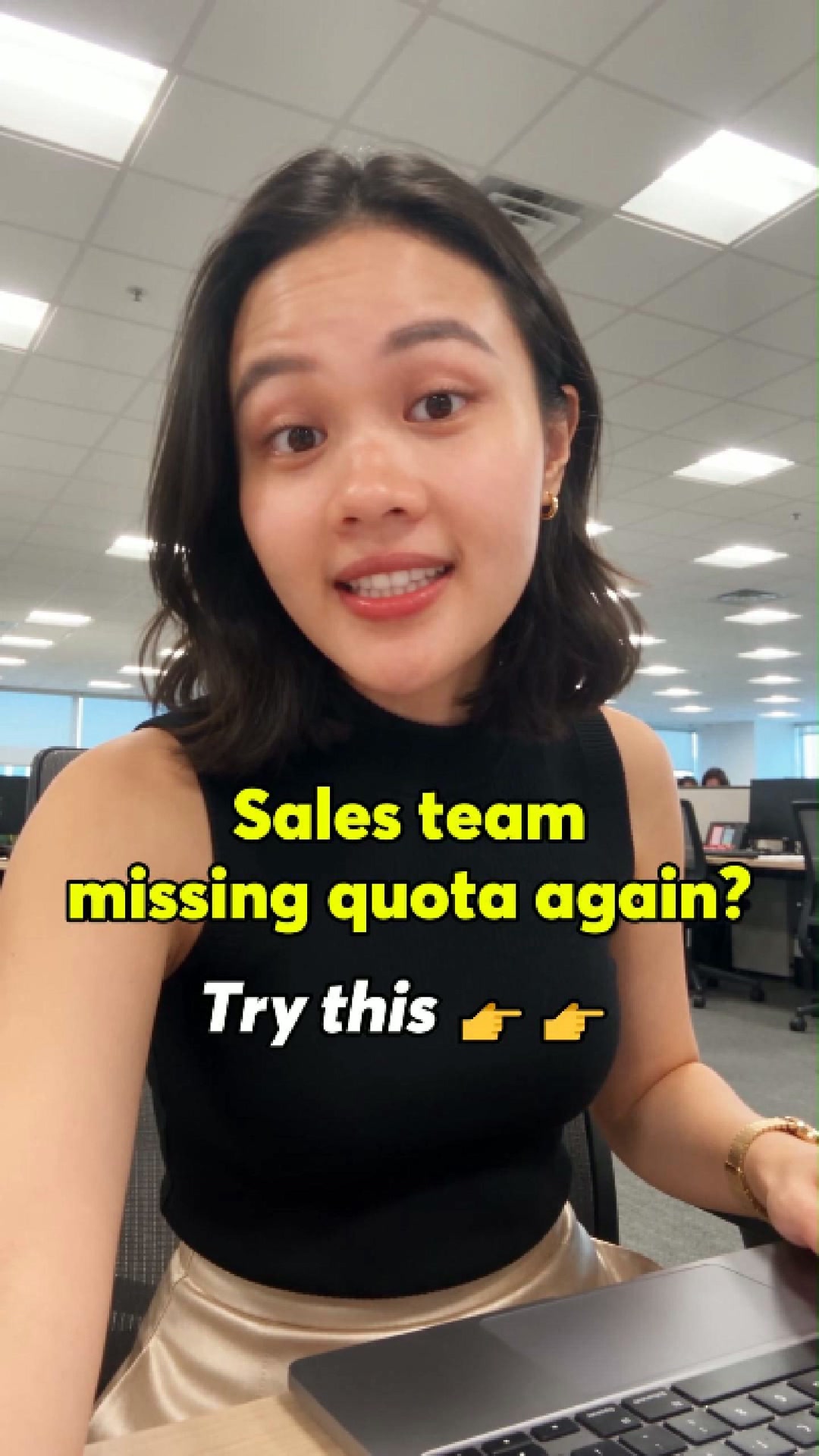 Rework.com Facebook ad: Busy team, but low sales?