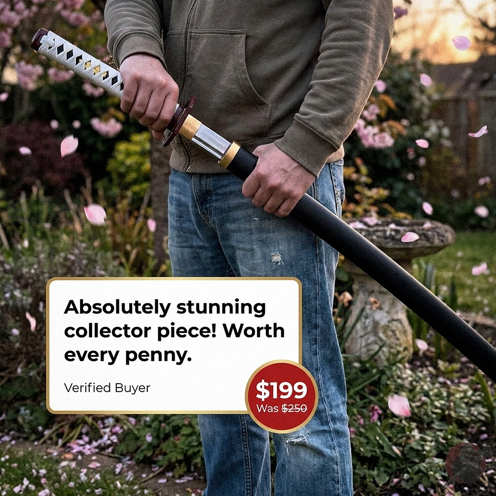 Katana Sword Facebook ad