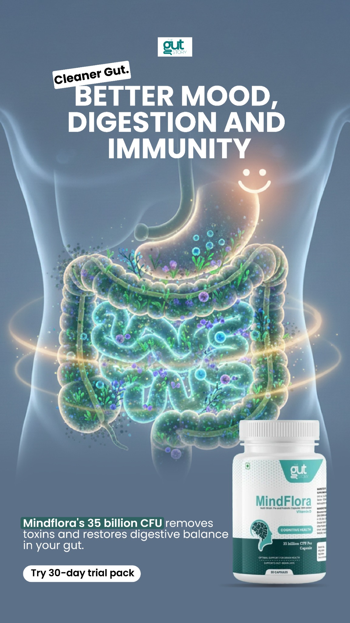 The Gut Story Facebook ad