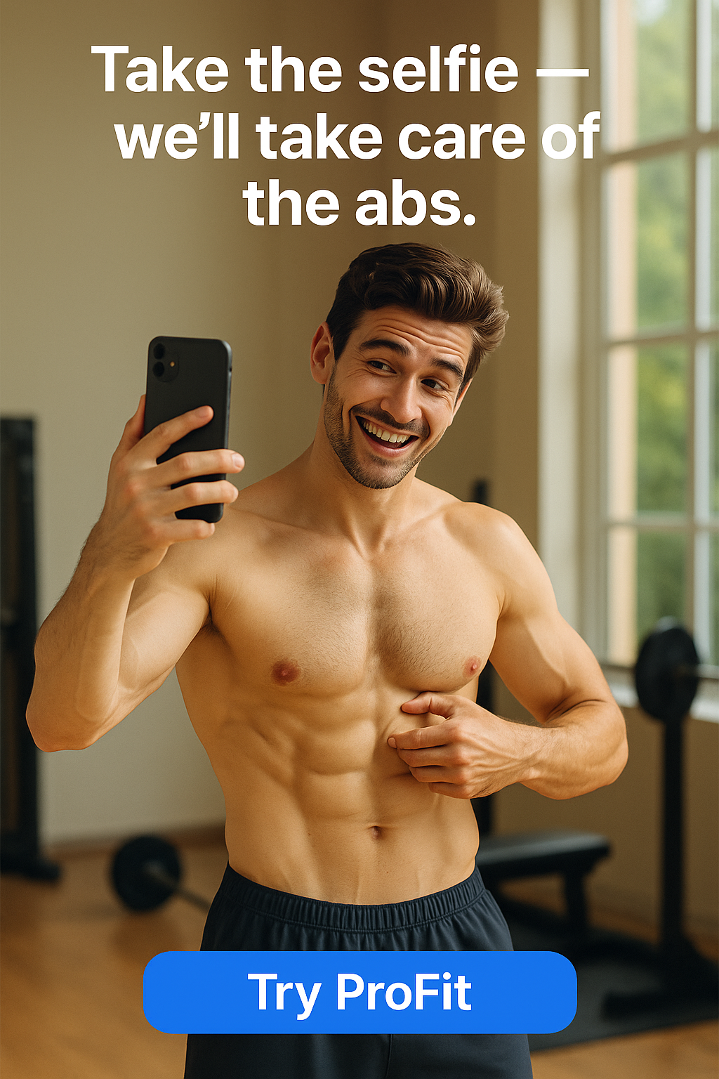 ProFit: Trainer & Workout Plan Facebook ad