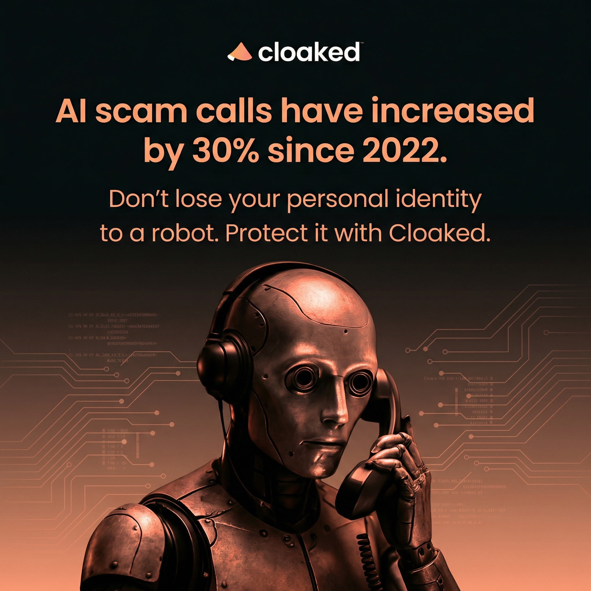 Cloaked Inc. Facebook ad