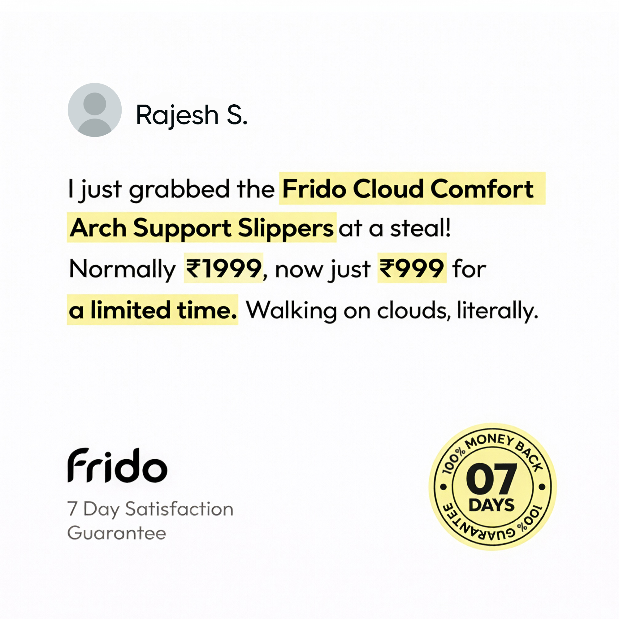 Frido Facebook ad