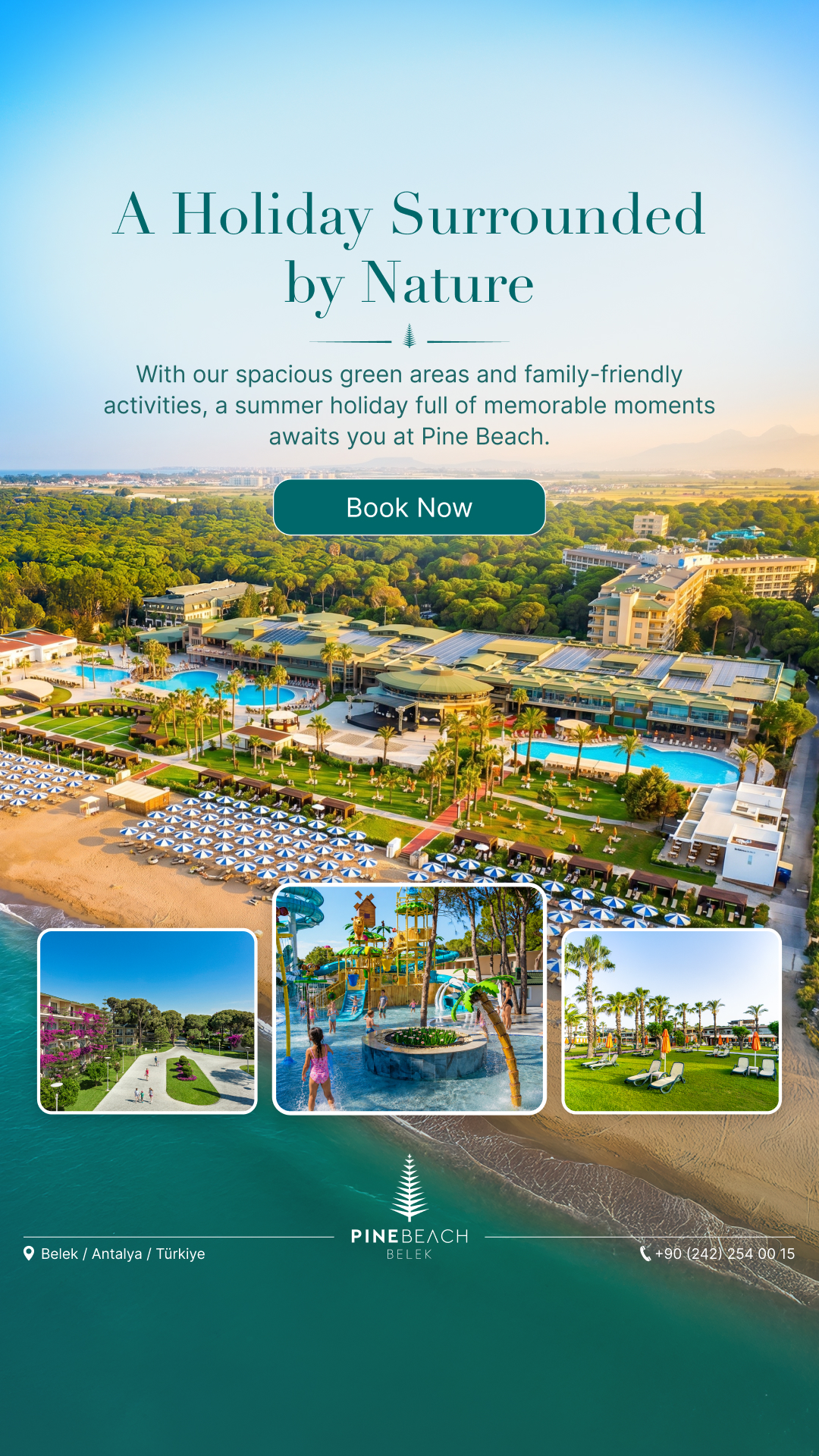 Pine Beach Belek Facebook ad from Jun 29, 2026