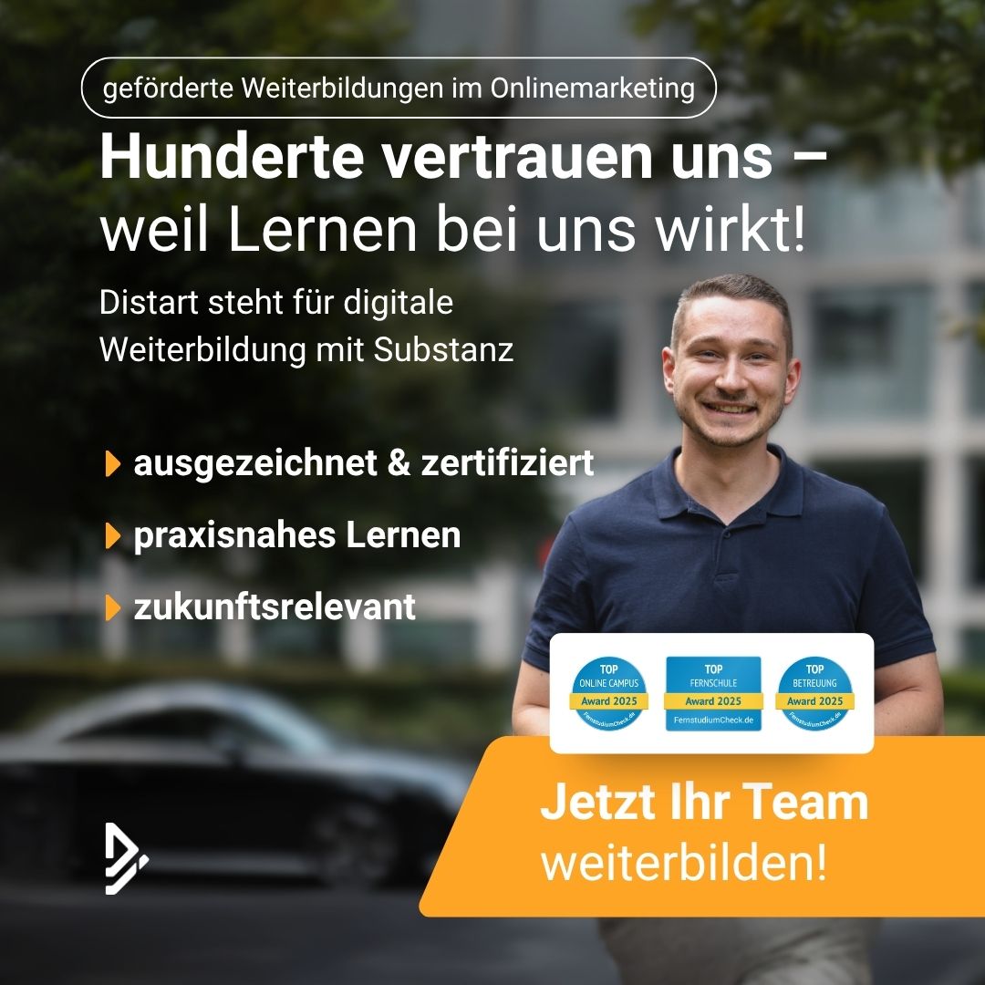 Distart Facebook ad