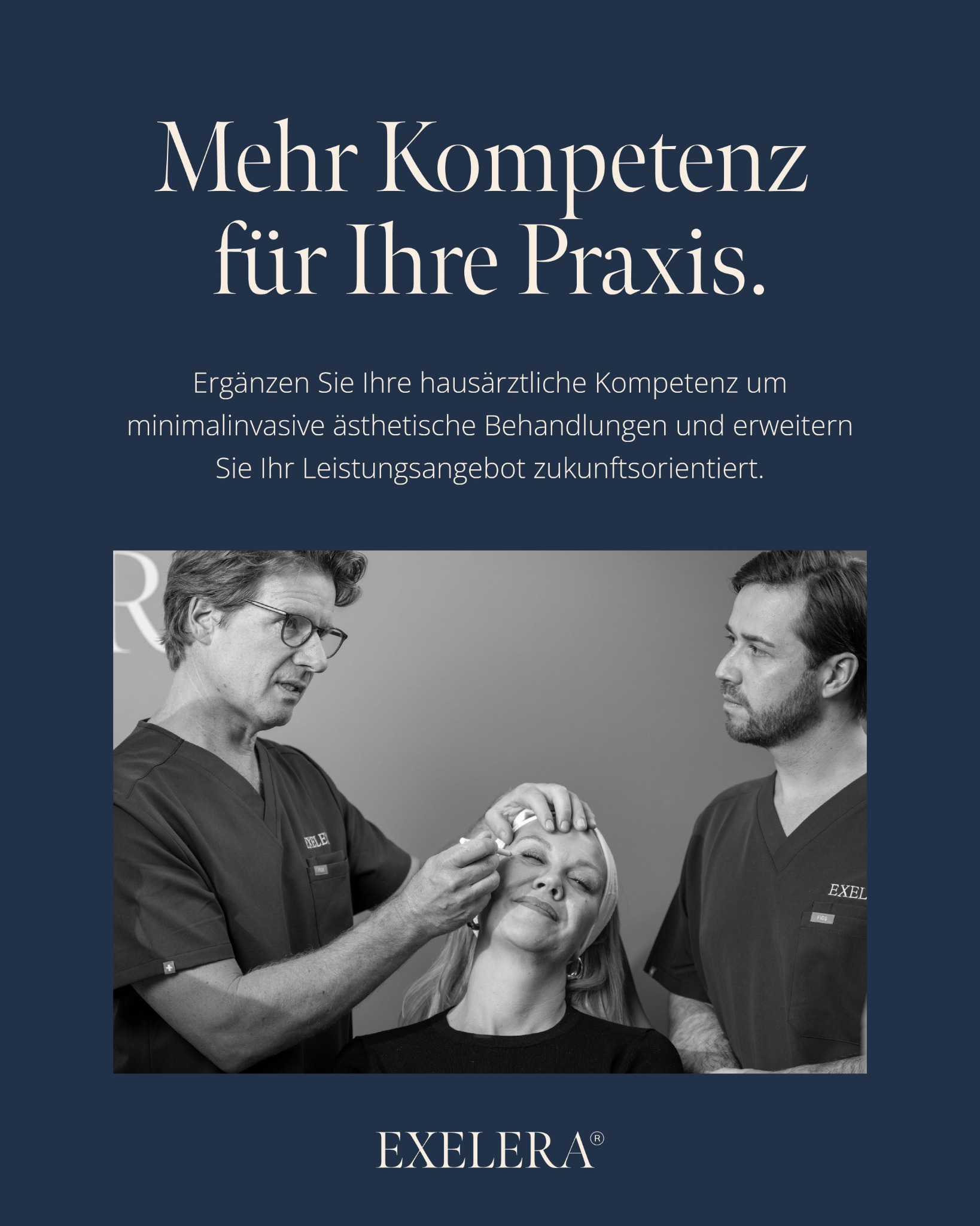Exelera Facebook ad: EXELERA München