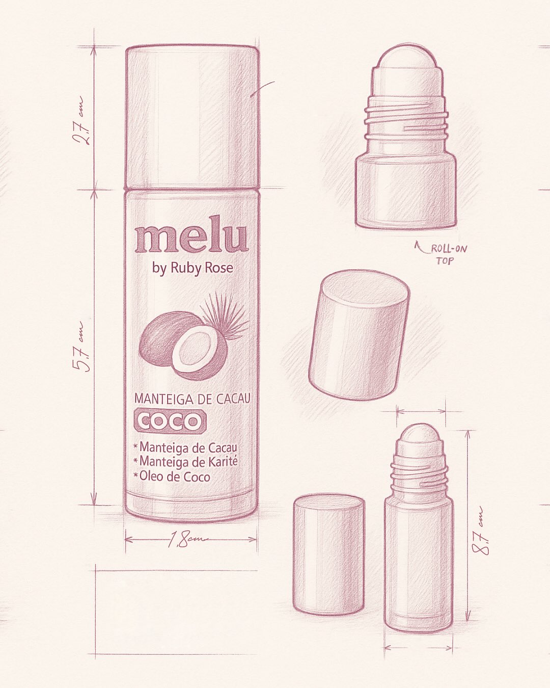 Melu Colombia Facebook ad: ¡Nuevos hidratantes para labios!