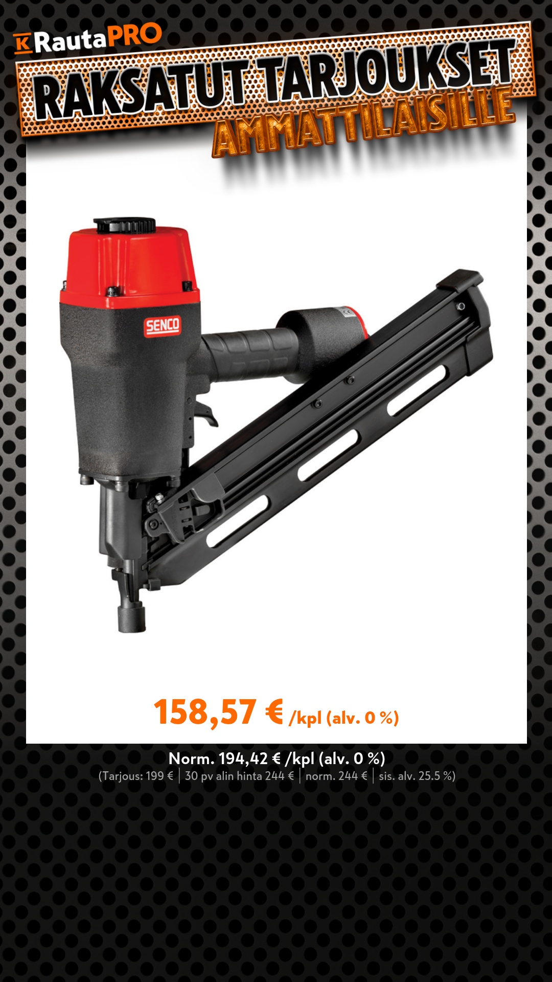K-Rauta PRO Facebook ad