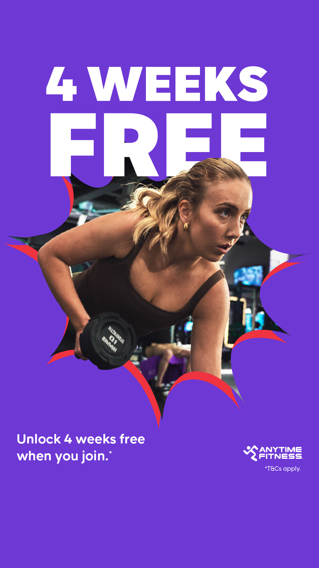 Anytime Fitness Australia Facebook ad