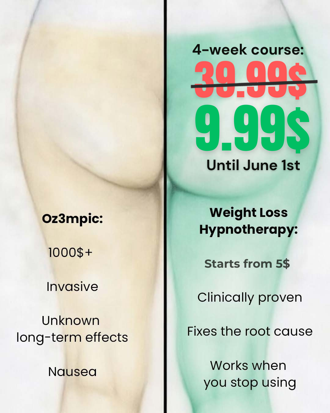Hypnozio: power of hypnotherapy Facebook ad