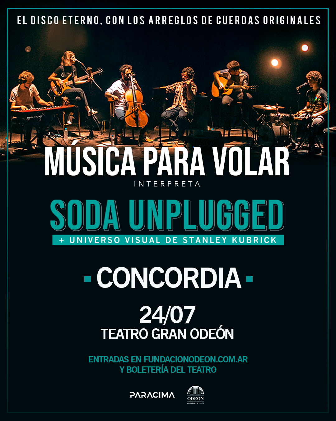 Paracima Producciones Facebook ad: MÚSICA PARA VOLAR