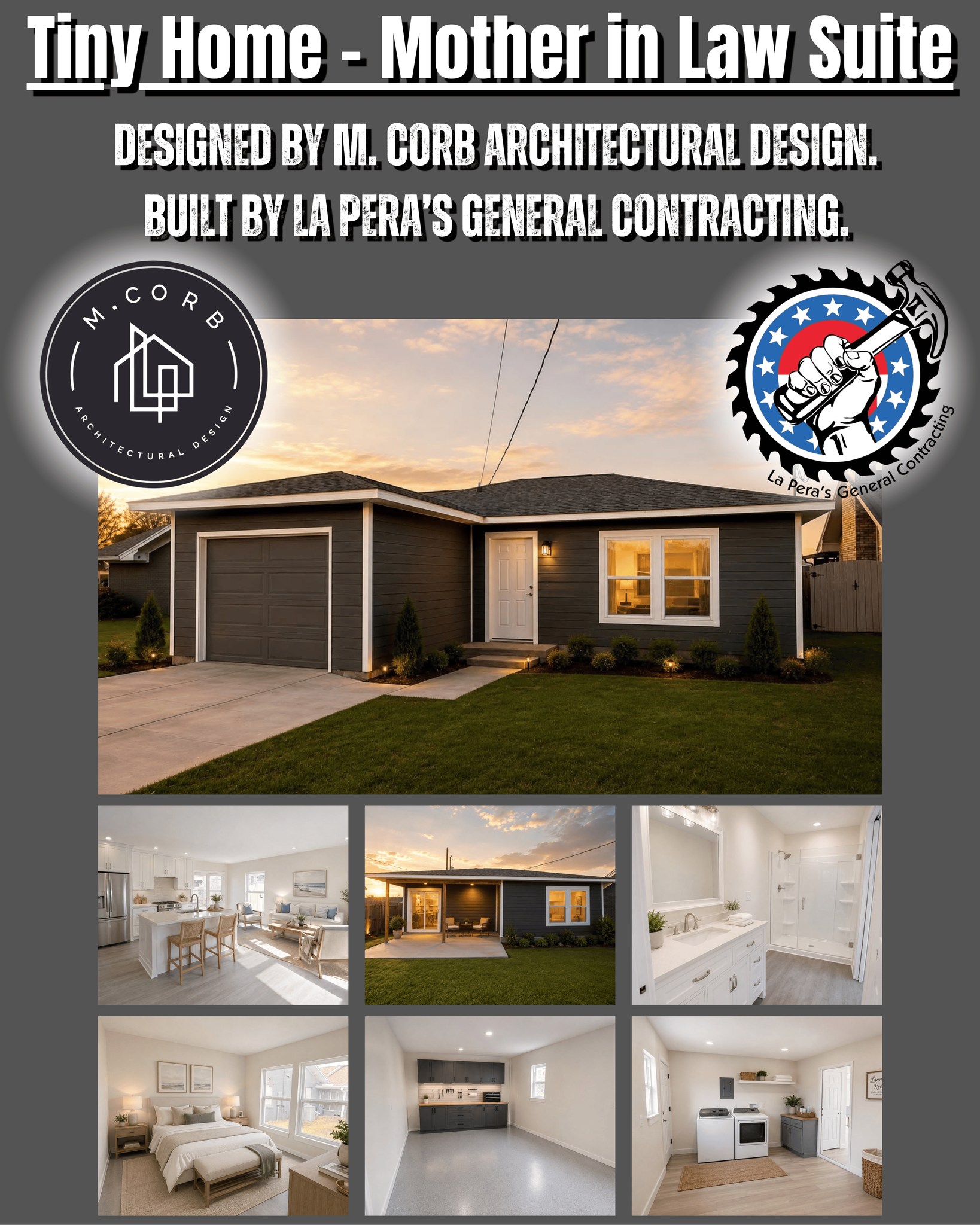 La Pera's General Contracting Facebook ad: A beautiful design deserves a builder who can…