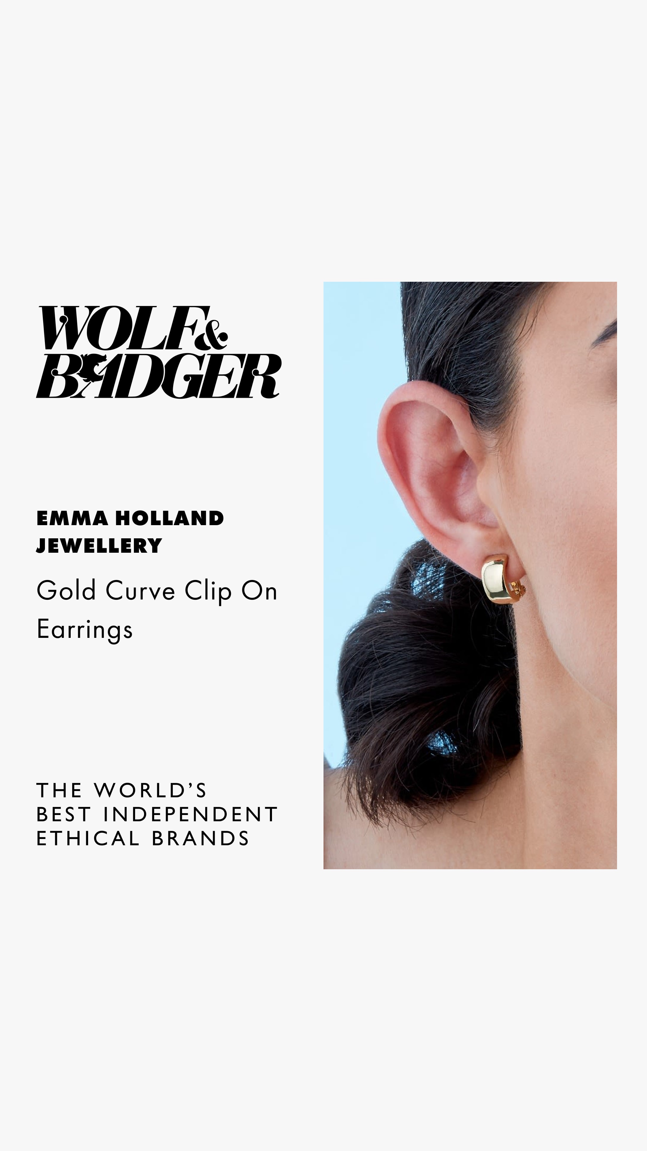 Wolf & Badger Facebook ad