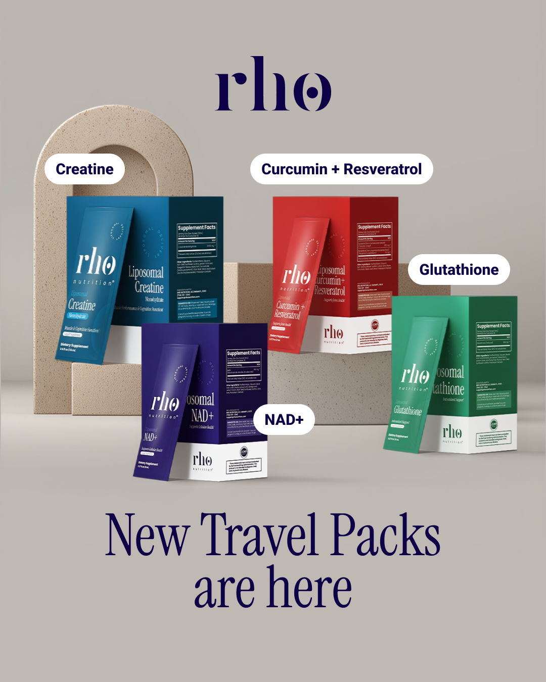 Rho Nutrition Facebook ad