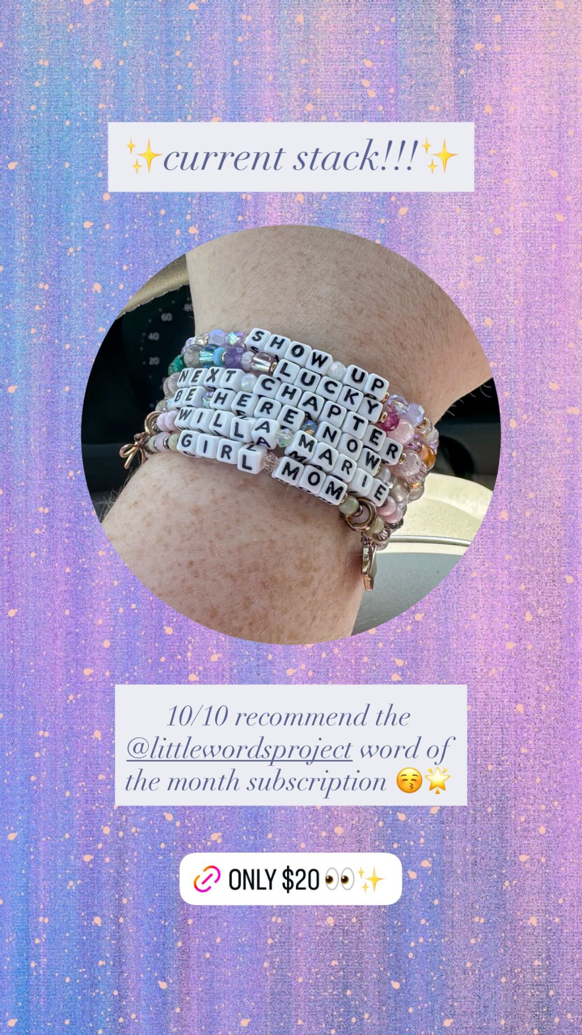 Little Words Project Facebook ad