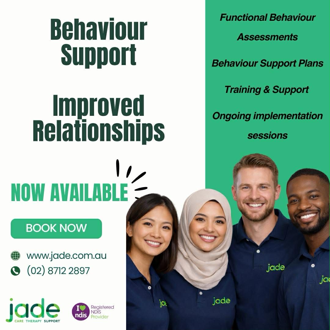 Jade - Care Therapy Support Facebook ad: Book An Appointment Today